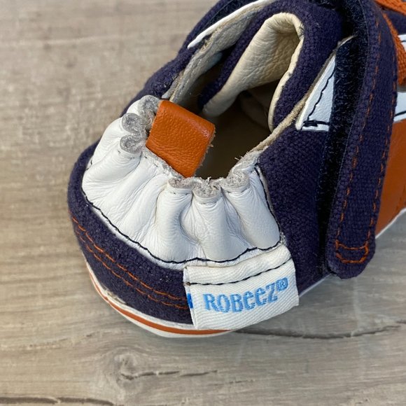 Robeez First Shoes for Baby Designed for Early Walkers Size 4 (9-12 month) - Picture 10 of 16